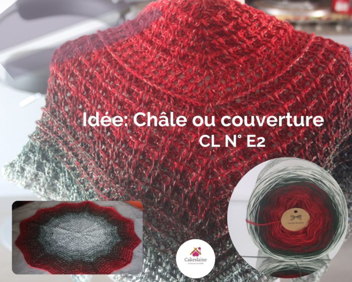 Pelote Cake laine dégradée dans la boutique cakeslaine.com CL N°C8 Crochet & Tricot